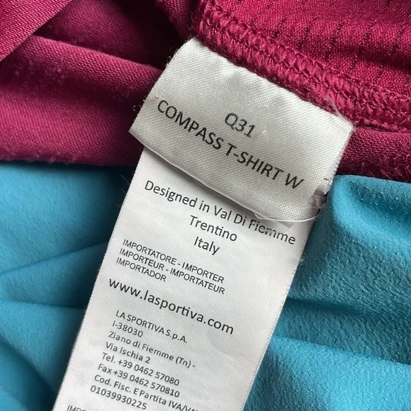 La Sportiva climbing hiking outdoor Compass T Shirt Womens small - Picture 6 of 9